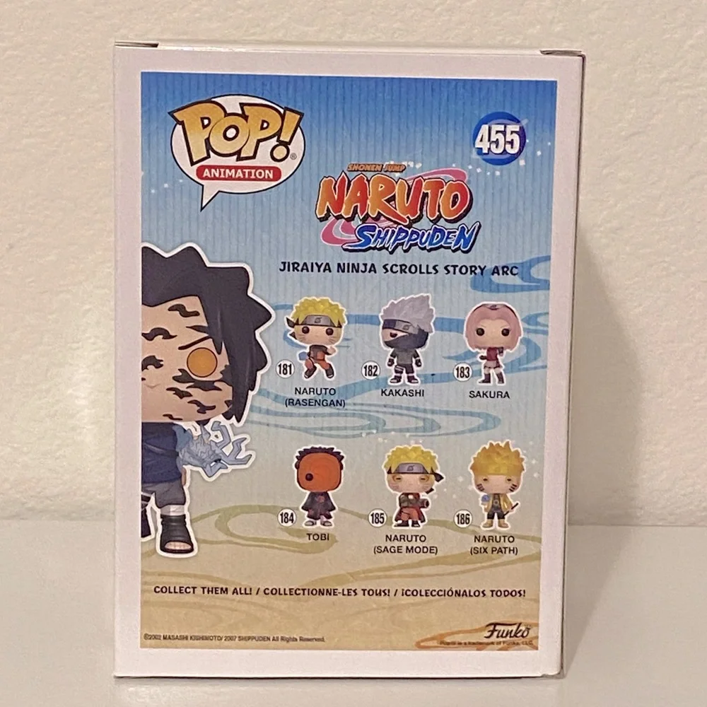 Special Edition Naruto Shippuden Sasuke (Curse Mark) Funko Pop! Figure [455] - Picture 4 of 8